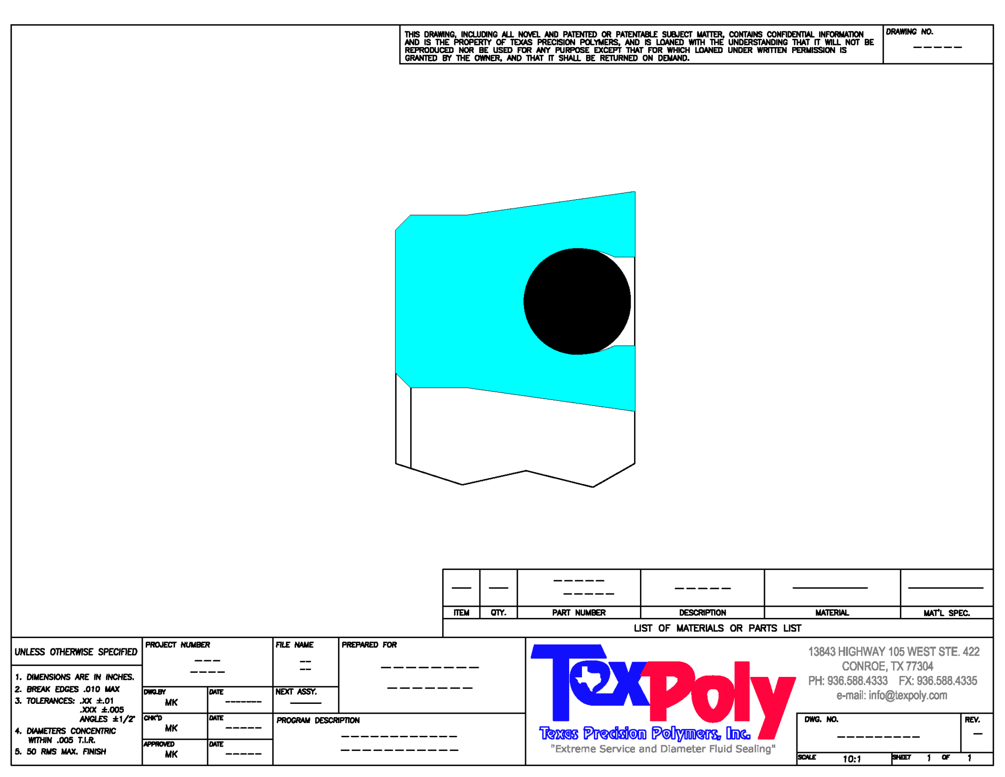 O-Ring Energized TPE's/Urethane Seals