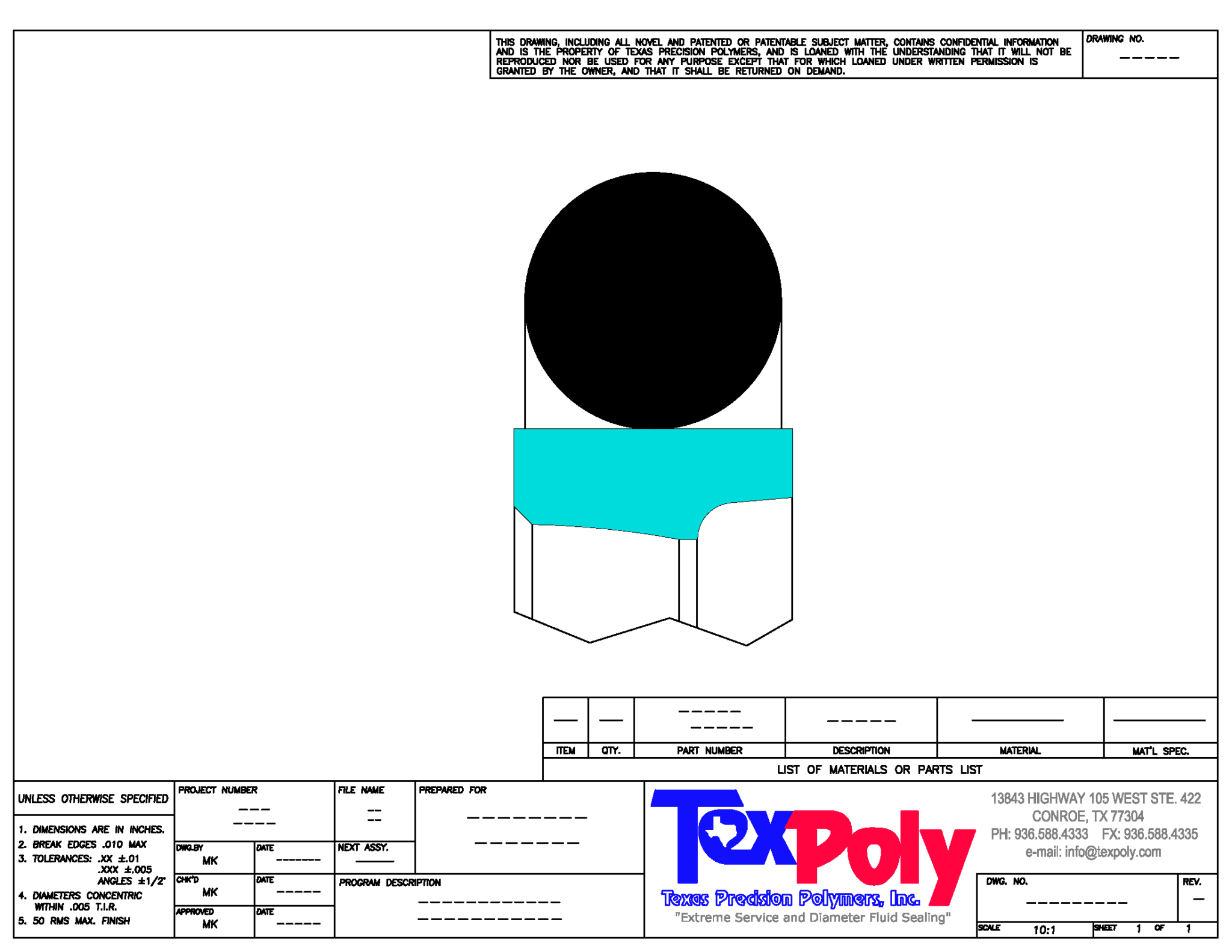 O-Ring Energized Rod Seal
